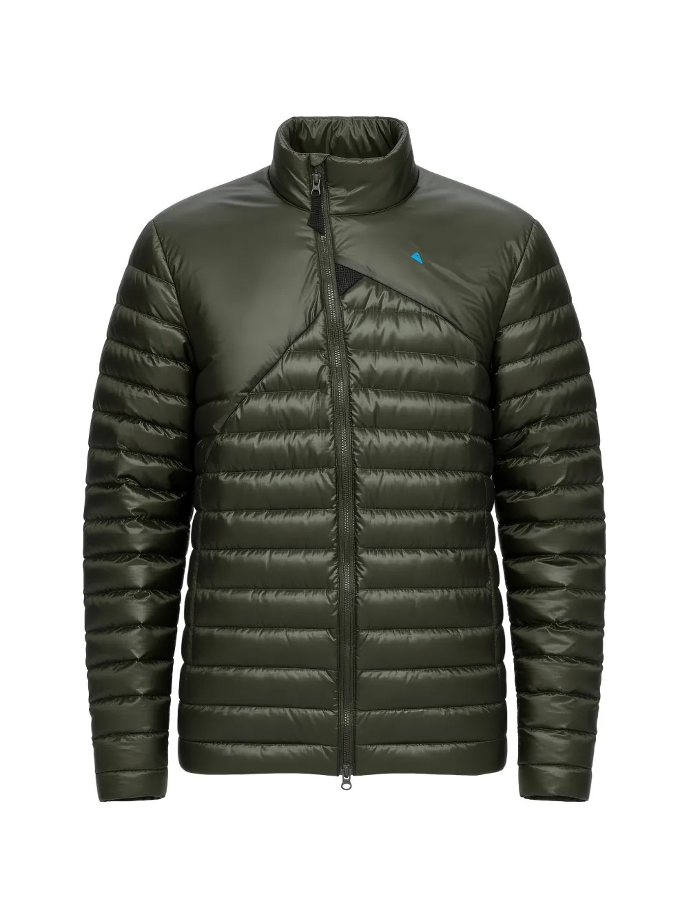 Klättermusen Lopt zip-up quilted puffer jacket - Verde
