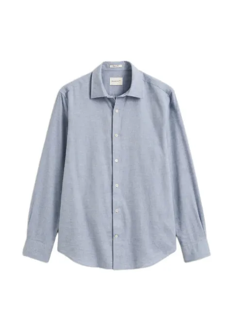 Gant mélange-effect button-down shirt