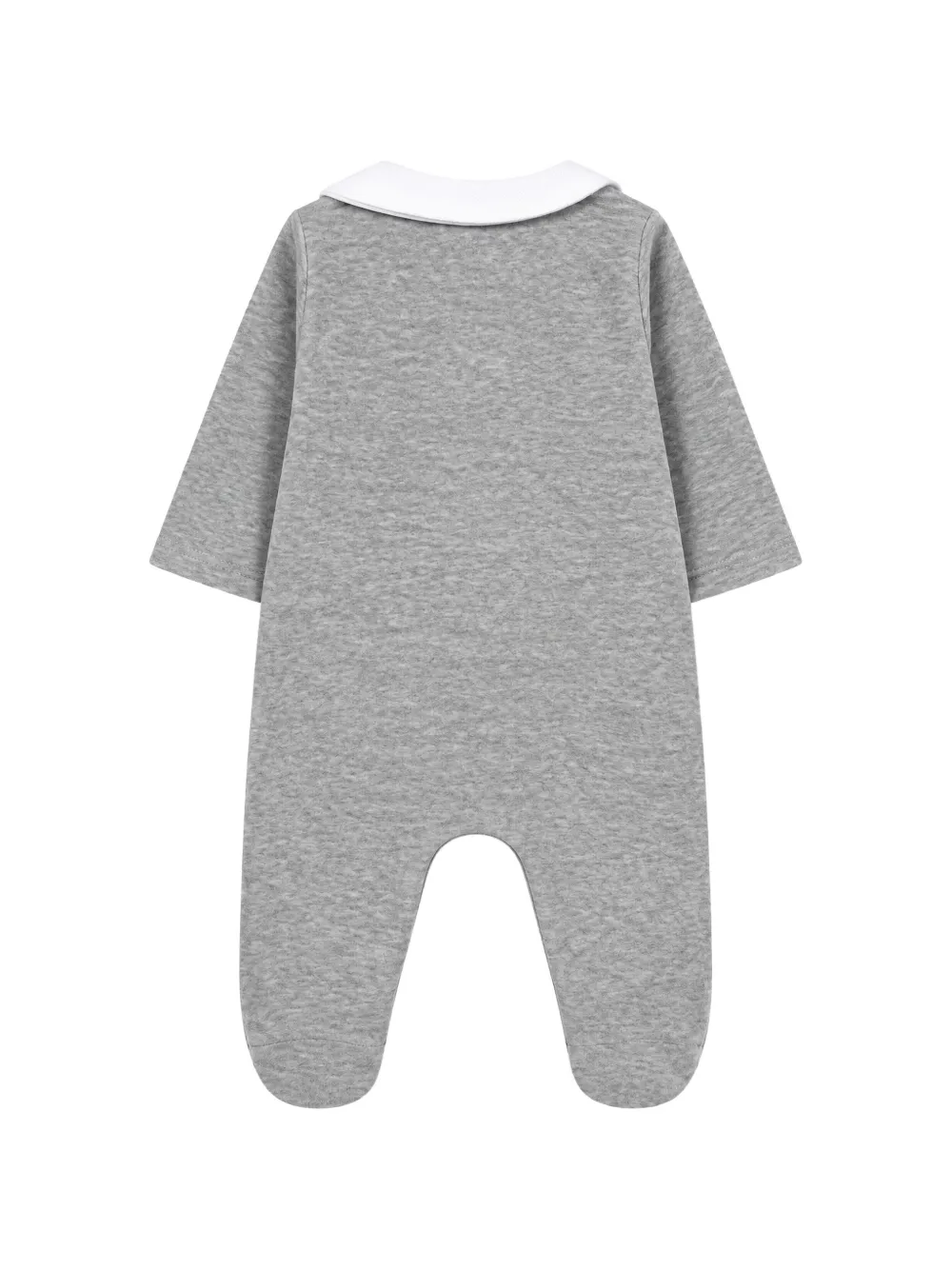 Tartine Et Chocolat logo-embroidered peter pan-collar pajamas Grijs