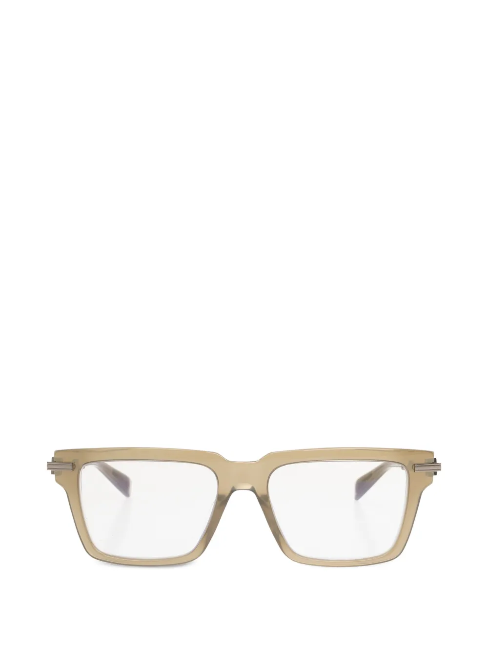 Balmain Fade square-frame glasses | Neutrals | Image 1