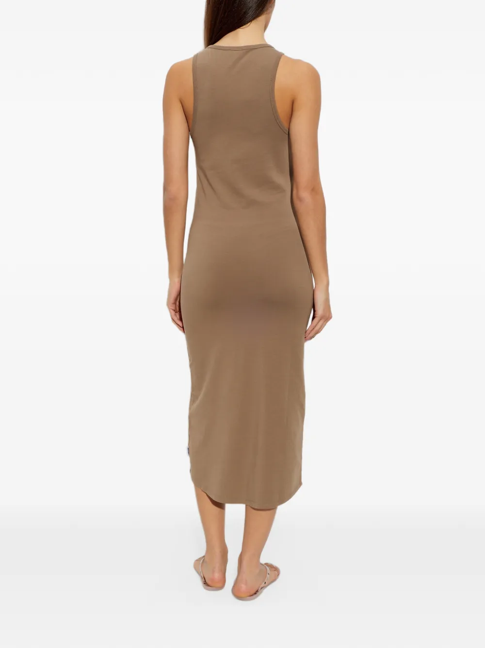 Moschino Active Teddy Bear sleeveless midi dress Bruin