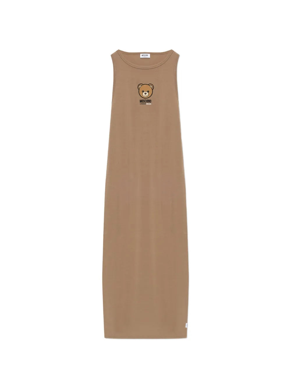 Moschino Active Teddy Bear sleeveless midi dress Bruin