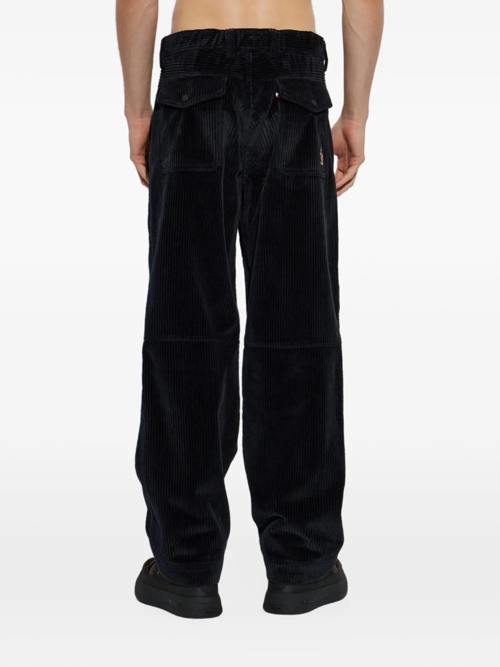 Moncler Grenoble Apres-Ski corduroy trousers Zwart