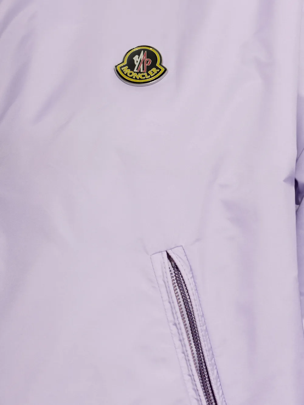 Moncler hooded windbreaker Paars