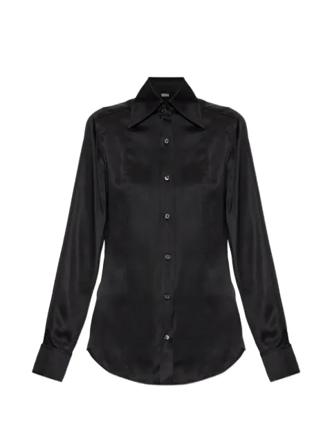 Balmain silk satin shirt