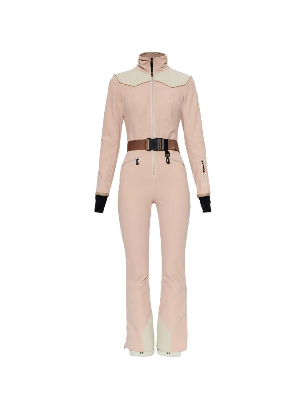Moncler Grenoble belted ski suit Roze
