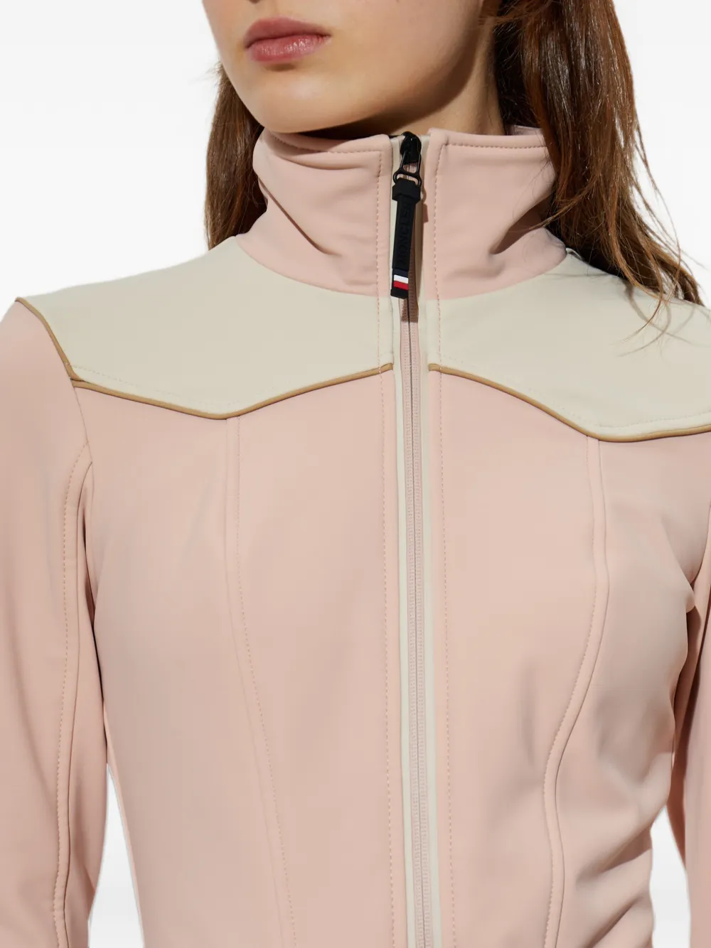 Moncler Grenoble belted ski suit Roze