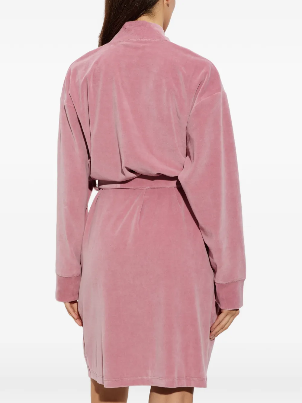 Moschino Active rhinestone-embellished dressing gown Roze