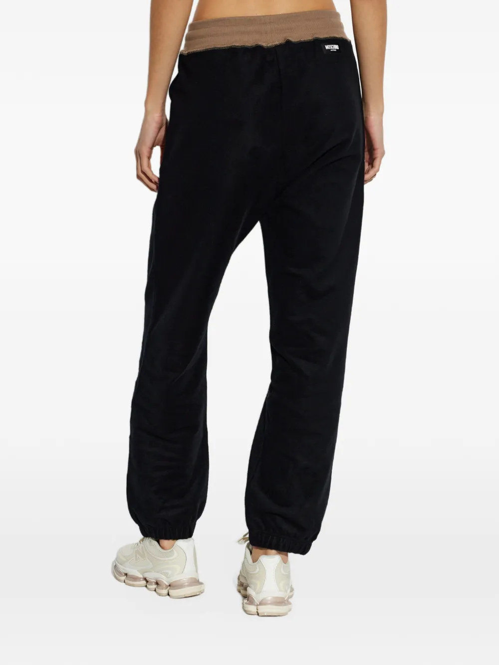 Moschino Active drawstring track pants Zwart