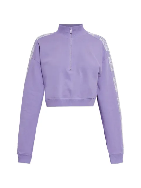 Moschino garment-dyed cotton sweatshirt