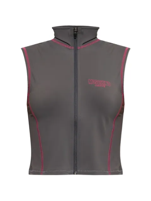 Moschino Active logo-print tank top