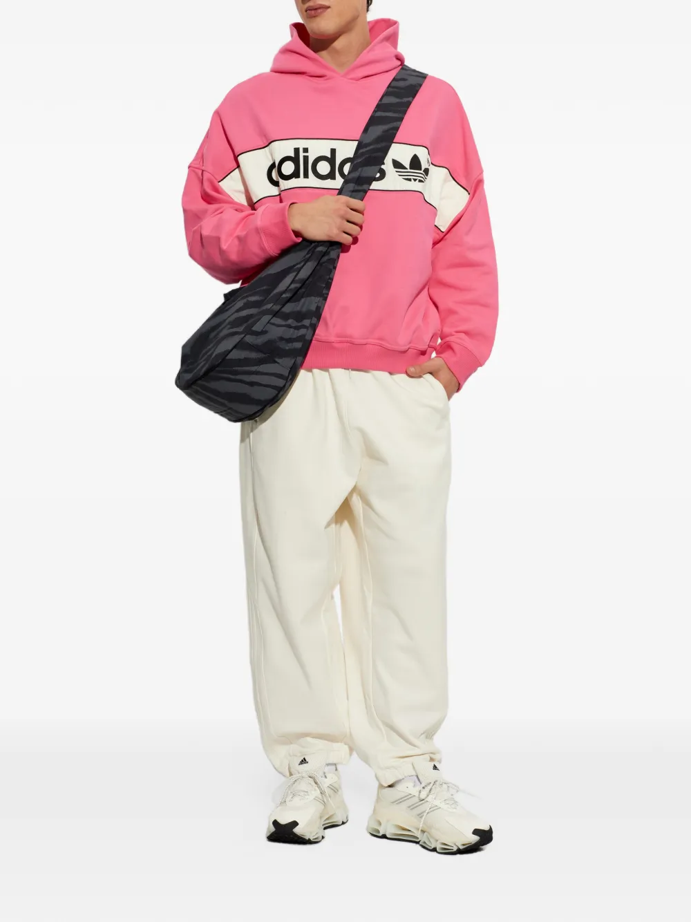 adidas adiSignature NY hoodie Roze