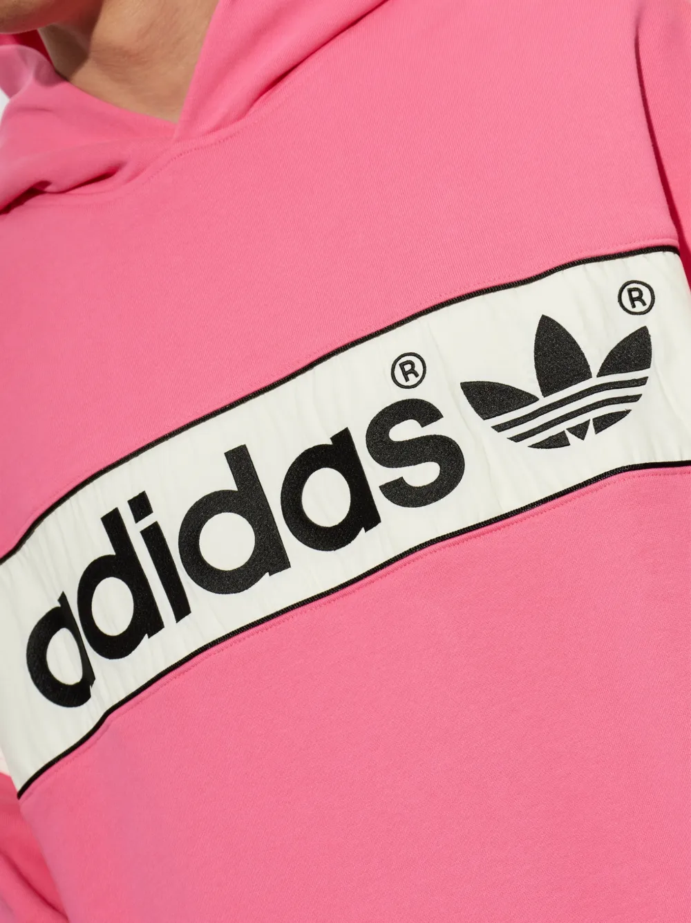 adidas adiSignature NY hoodie Roze