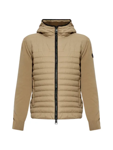 Moncler padded cashmere-blend cardigan