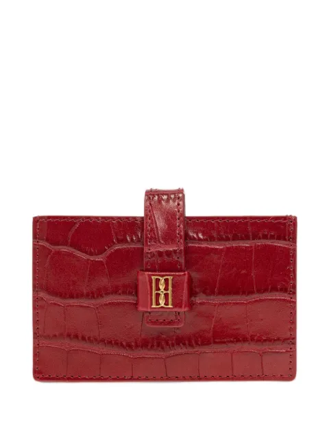 By Malene Birger Vera croc-effect leather wallet