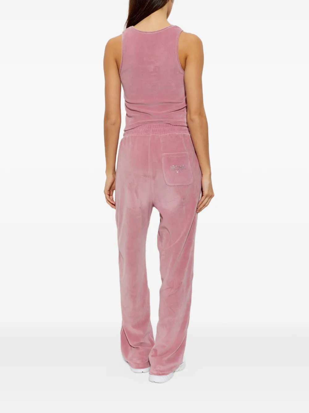 Moschino Active rhinestone-embellished pajamas Roze