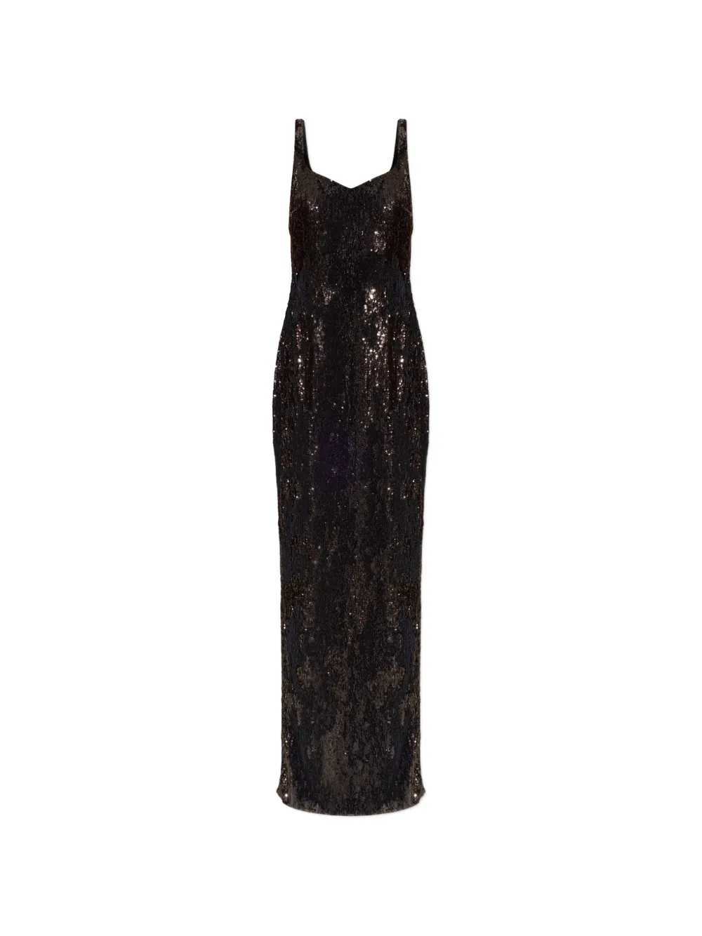 Balmain sequin-embellished maxi dress Bruin