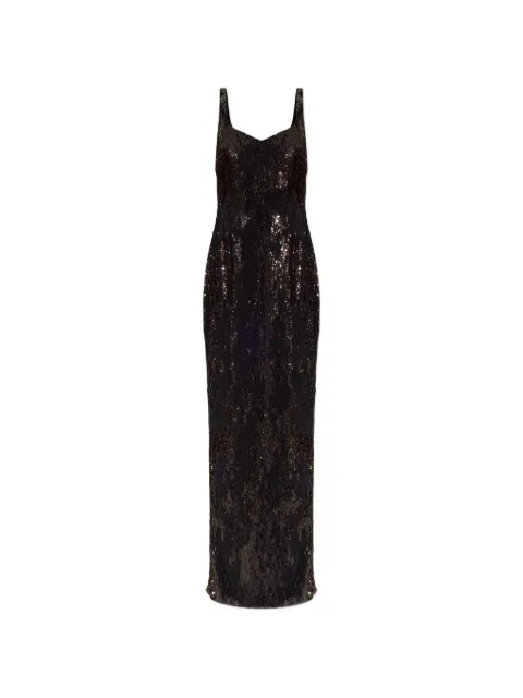 Balmain sequin-embellished maxi dress