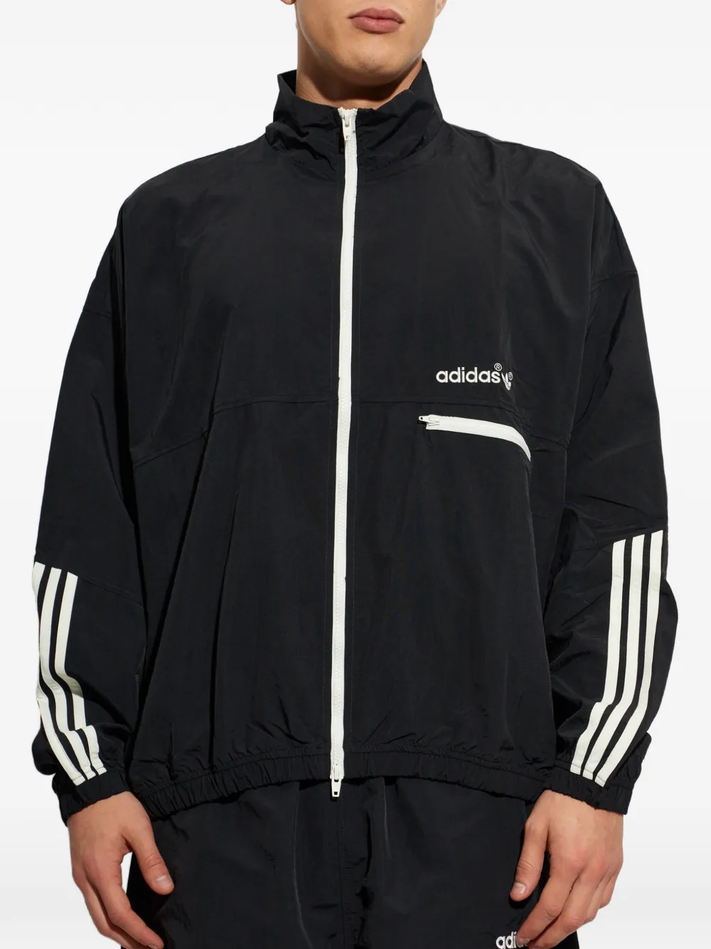 adidas adiSignature Vista wind track jacket Zwart