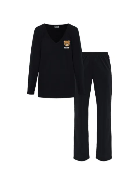 Moschino Underbear logo-patch pajamas