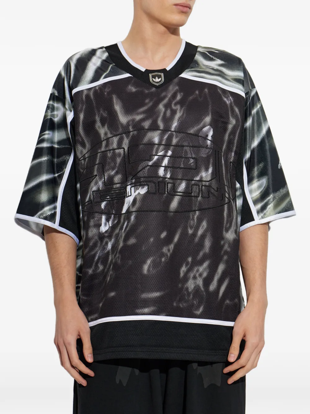 adidas Adilenium 6 jersey T-shirt Zwart