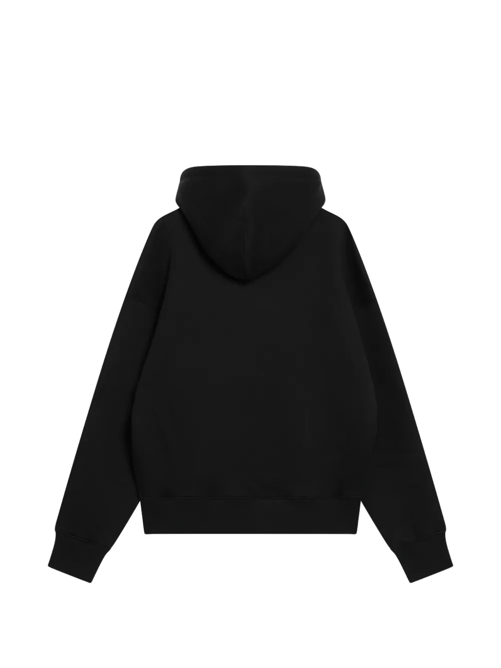 AMI Paris Ami de Coeur embossed hoodie Zwart