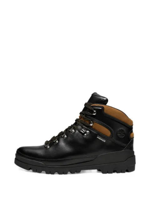 Timberland World Hiker logo-detail boots