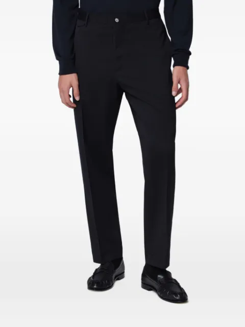 Biagio Santaniello pressed-crease tailored trousers