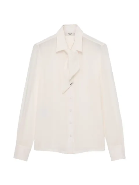 Prada crepe de chine shirt