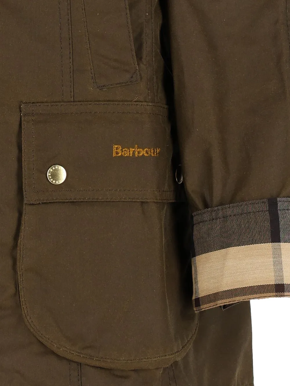 Barbour Icons Beadnell waxed jacket Bruin
