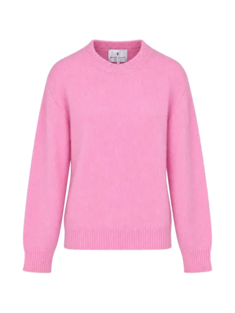 SEVEN GAUGE fine-knit sweater