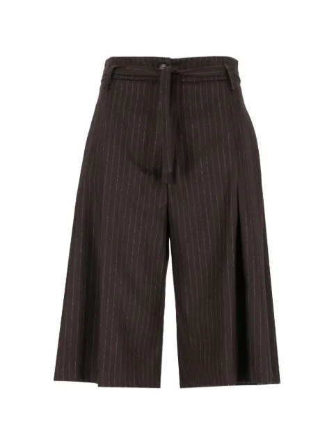 Al Duca D’Aosta 1902 pinstripe-pattern pleated shorts