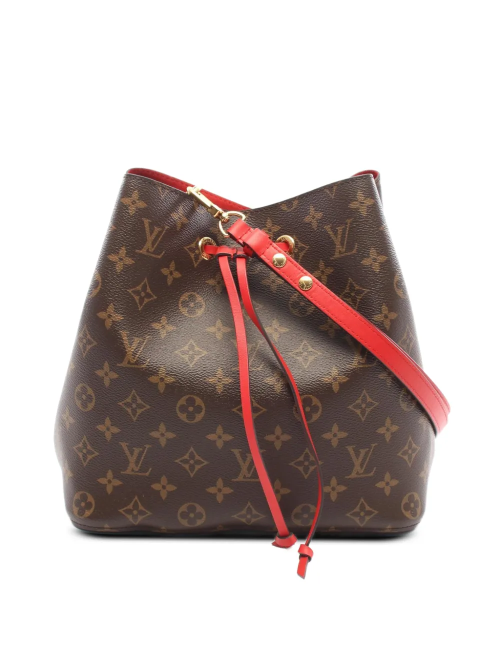 Louis Vuitton Pre-Owned 2010-2026 Monogram Neonoe MM bucket bag - Marrone