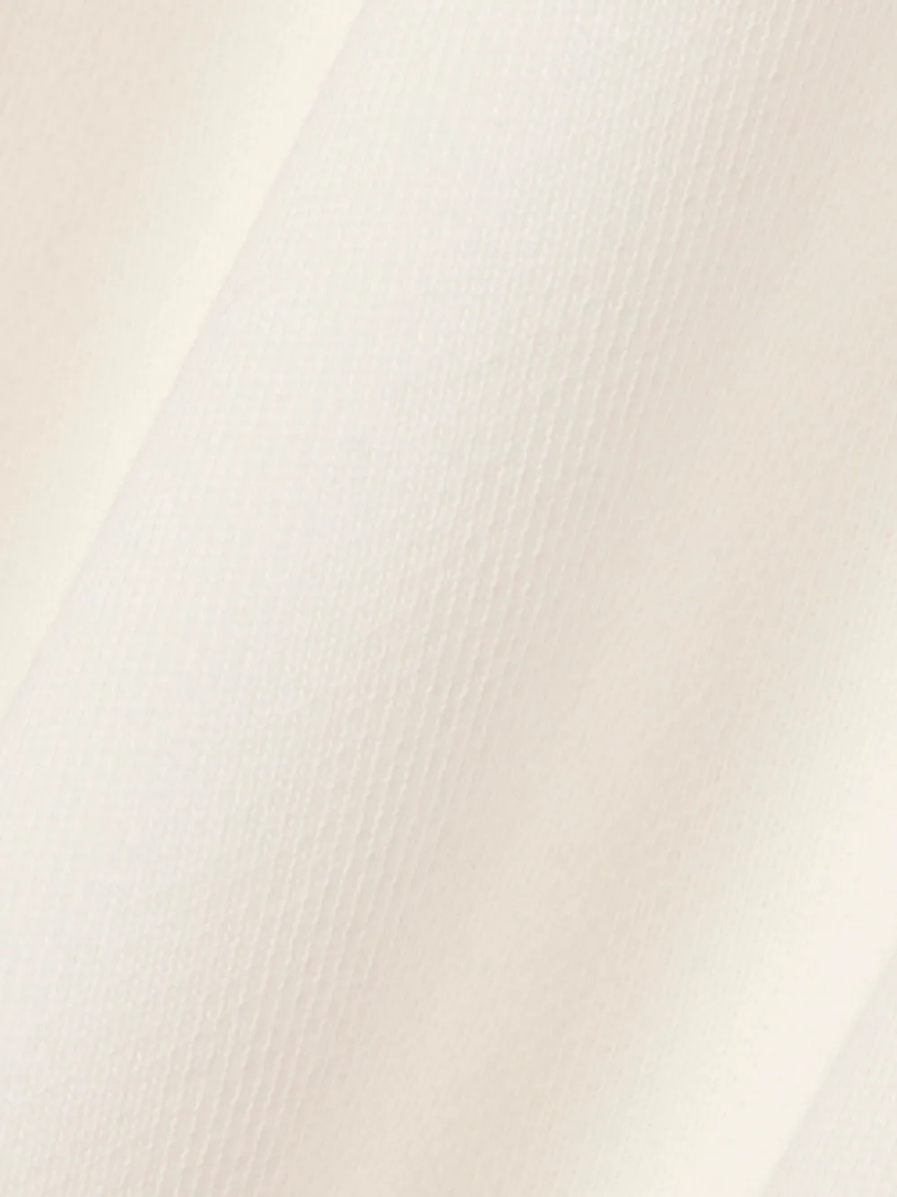 Lacoste embroidered fleece crew neck sweatshirt Beige