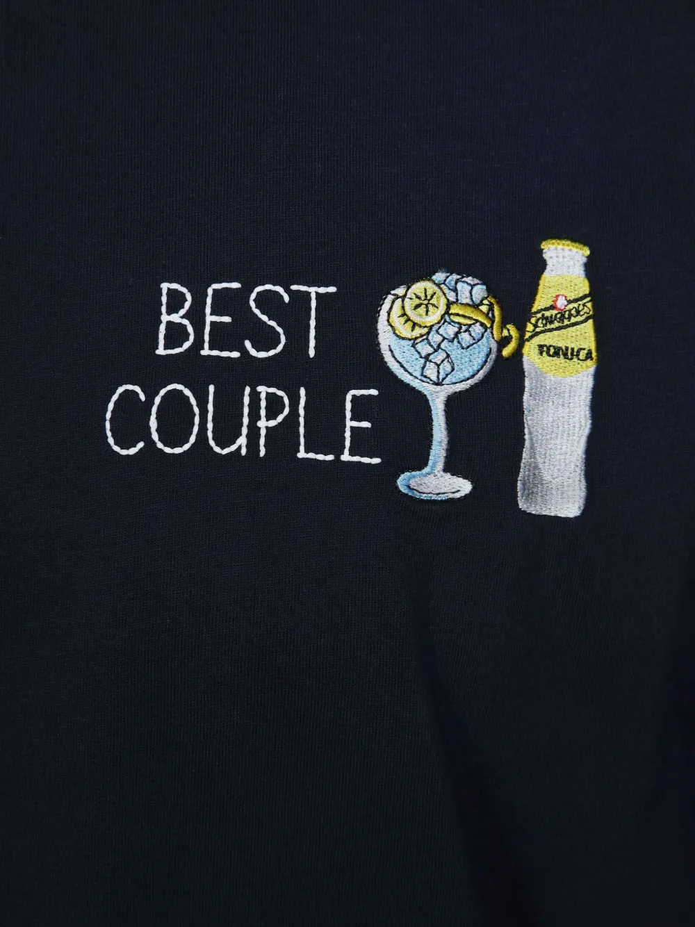 MC2 Saint Barth Arnott cotton T-shirt Zwart