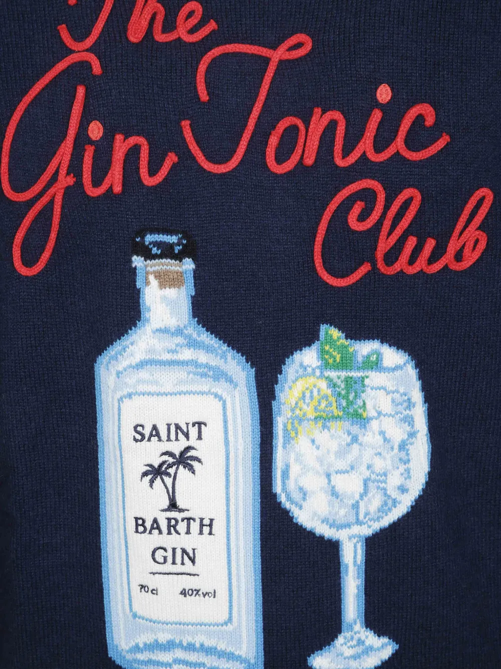 MC2 Saint Barth Heron crewneck sweater Blauw