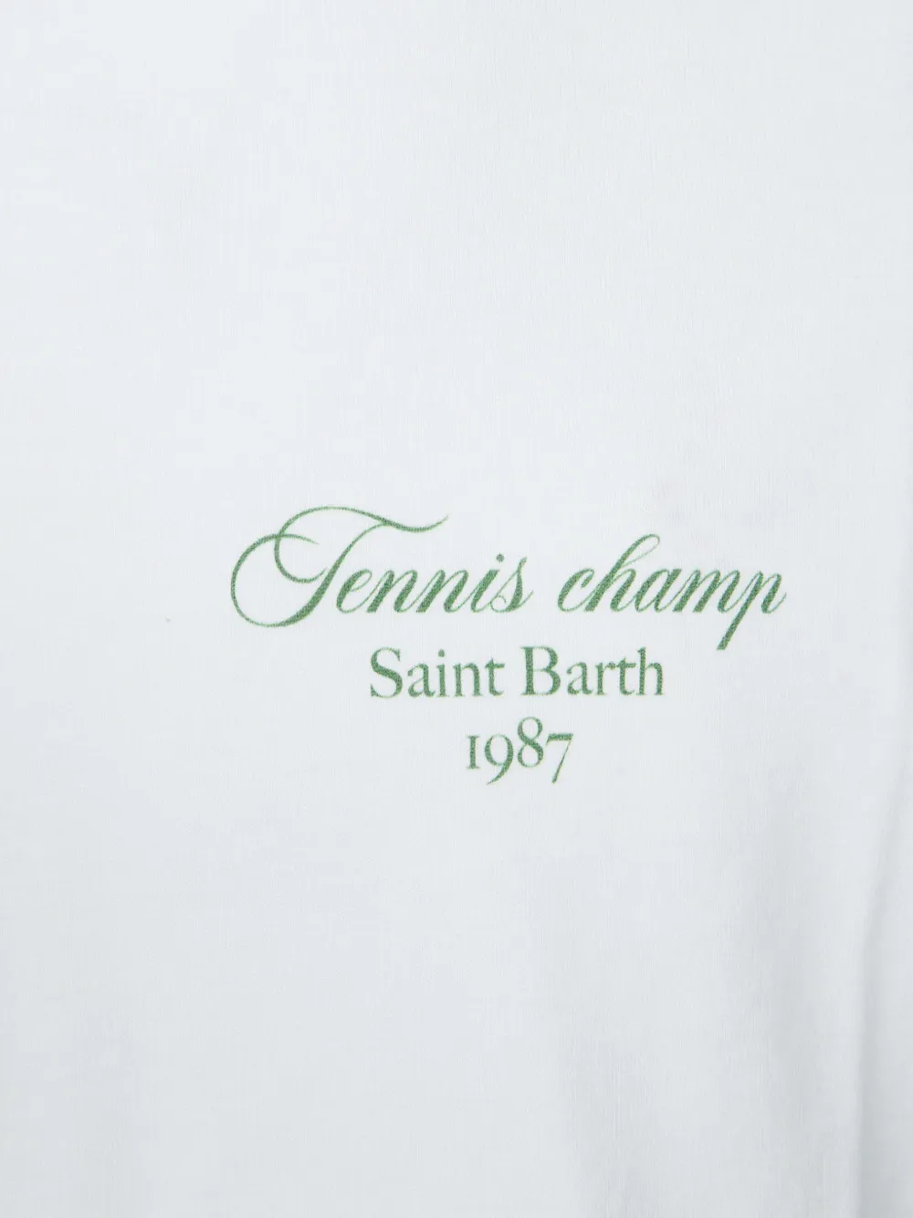 MC2 Saint Barth T-shirt met grafische print Wit