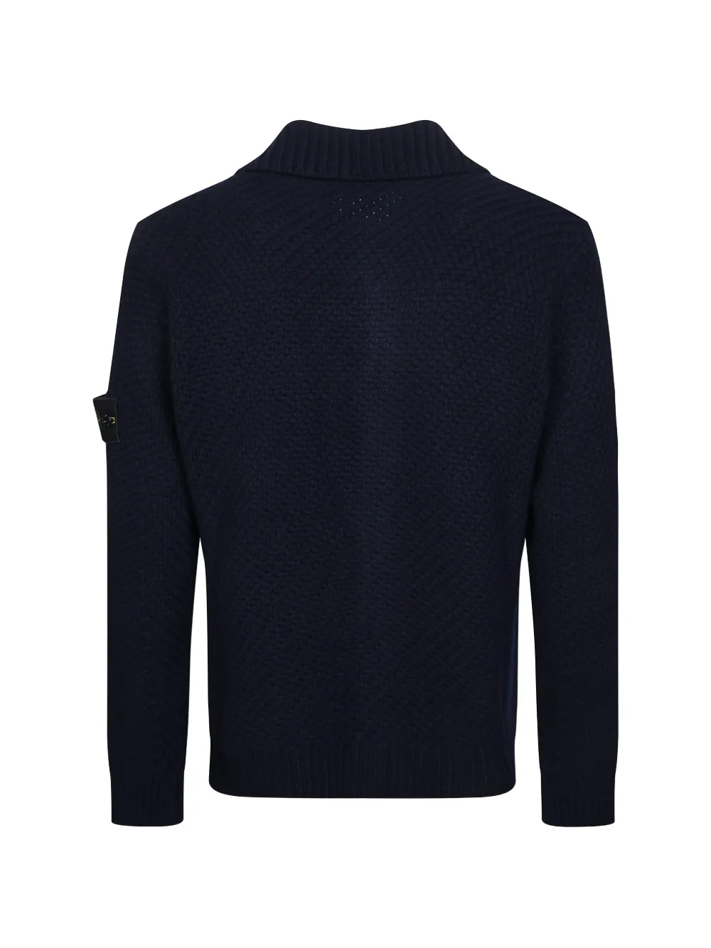Stone Island 5100056 lamswool jumper Blauw