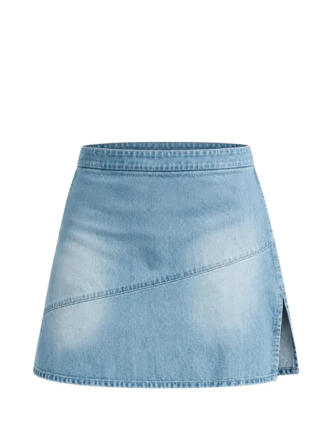 One Teaspoon Cascade side-slit mini skirt