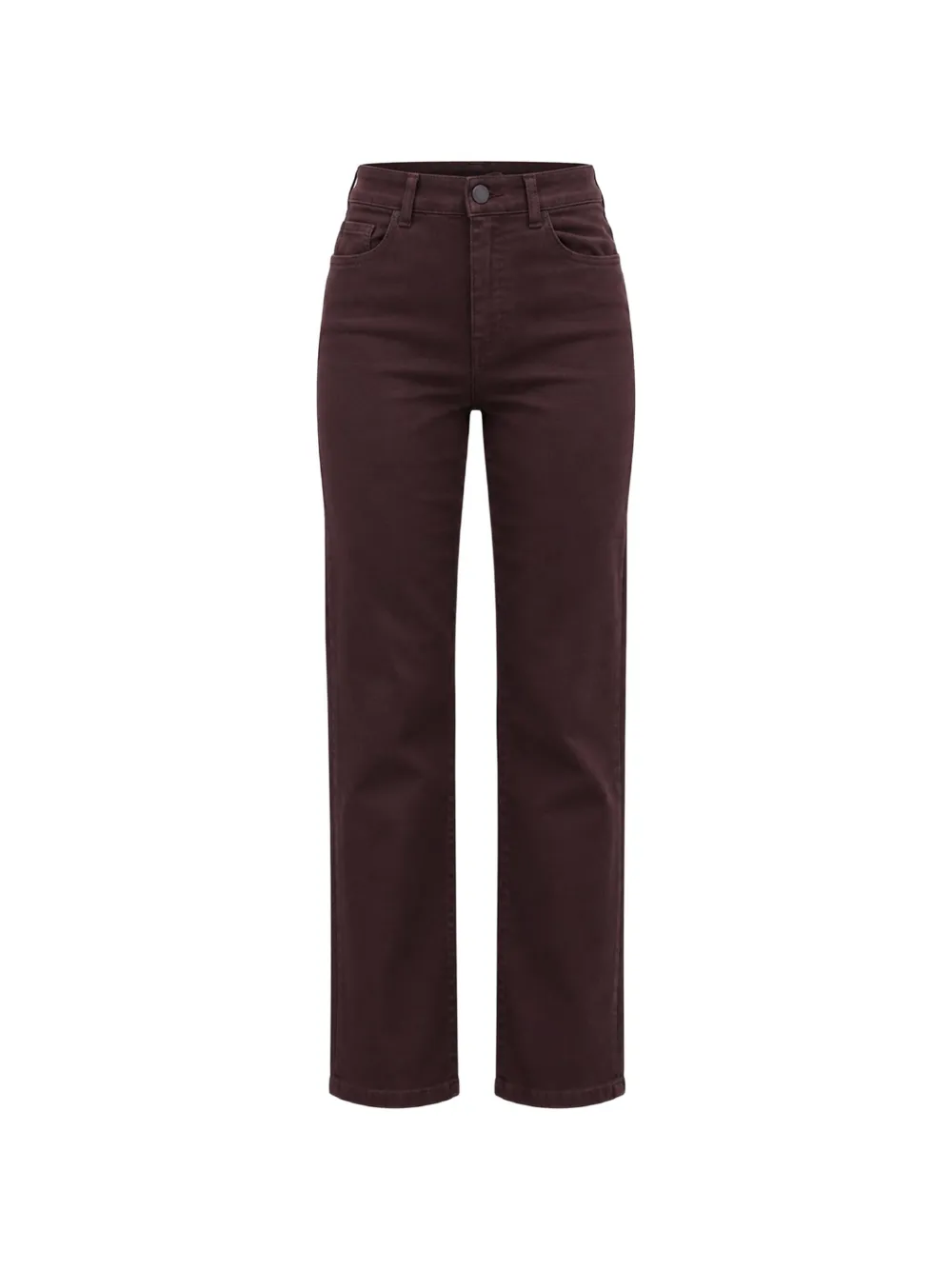 MONOCHROME straight-leg jeans - Marrone