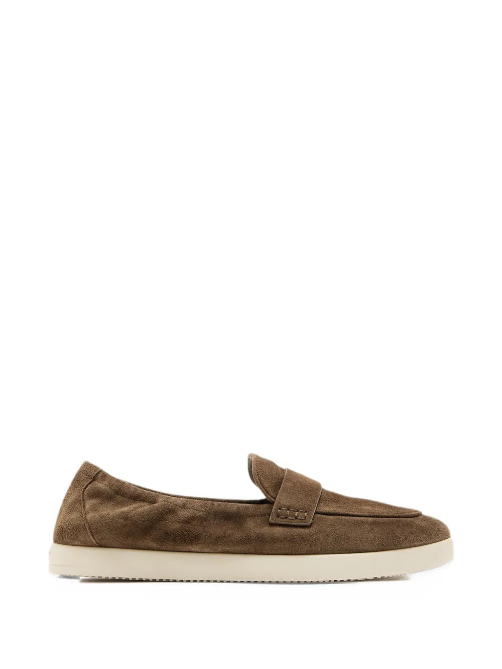 Tory Burch Ballet Sport suede loafers - Marrone