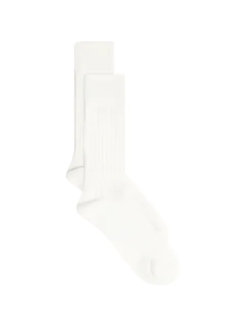 Lady White Co. ribbed-knit mid-lenght socks