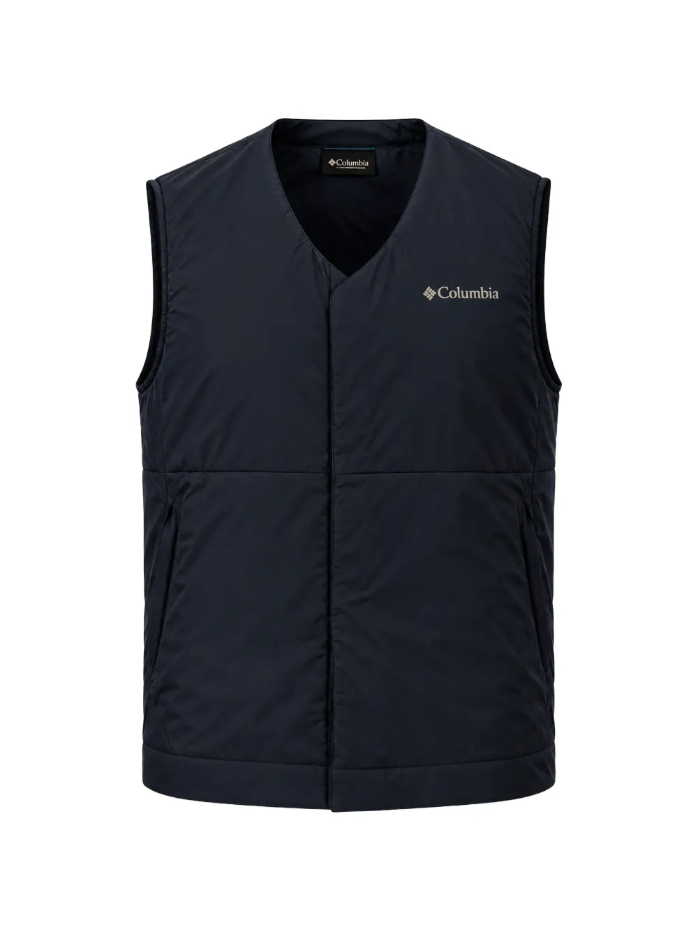 Columbia Street Heights™ logo-print gilet Zwart