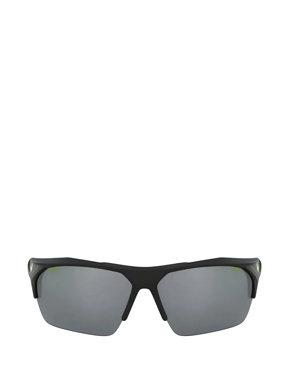 Nike Terminus semi-rimless rectangle-frame sunglasses - Nero