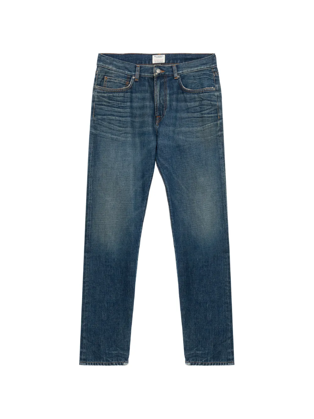 Roy Rogers Workwear whiskered jeans - Blu
