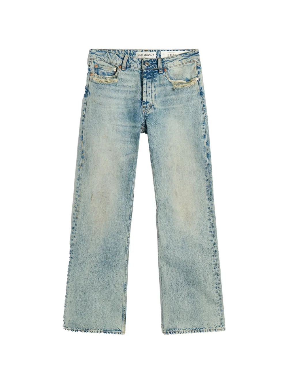 OUR LEGACY Rover Cut jeans - Blu