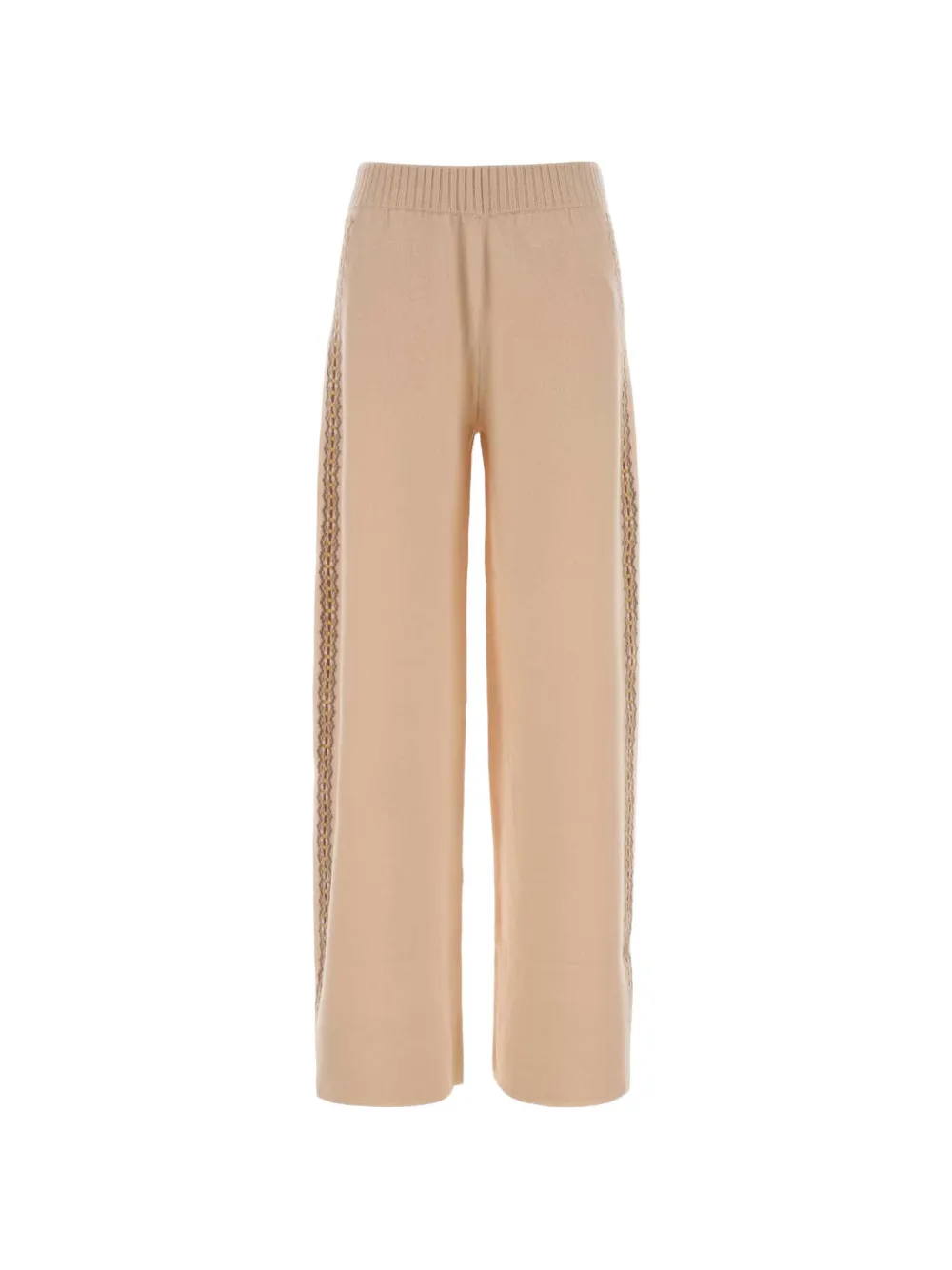Stella McCartney knitted Fair Isle trousers - Toni neutri