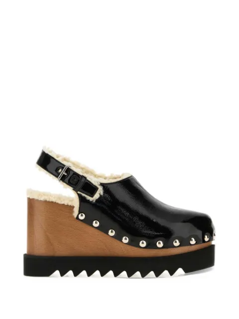 Stella McCartney Elyse slingback clogs 