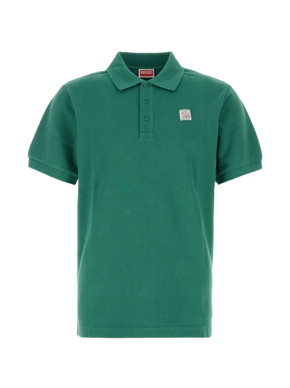 Kenzo Work and Play slim polo shirt Groen