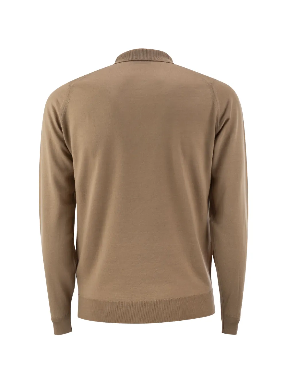 John Smedley Belper long-sleeve sweater Beige